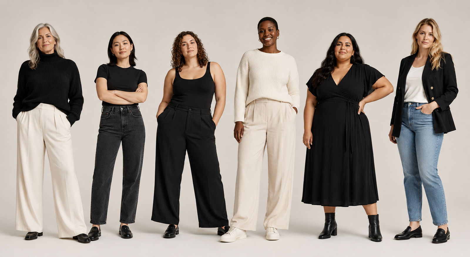 A group of 6 women.